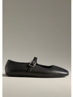 Brand New Jeffrey Campbell Black Mary Jane Flat - Women's Casual Ballet Shoe
